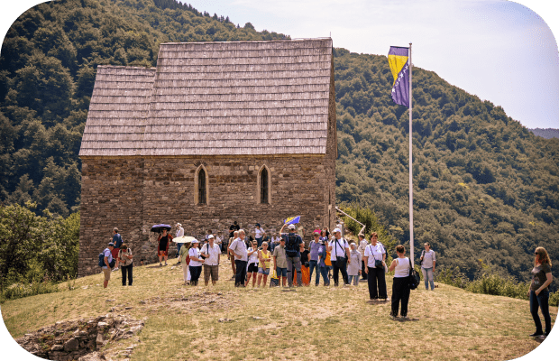 Obilježavanje godišnjice krunisanja Tvrtka I. Kotromanića 26. oktobar 2025. | Bobovac Obilježavanje godišnjice krunisanja
Tvrtka I. Kotromanića
26. oktobar 2025. | Bobovac